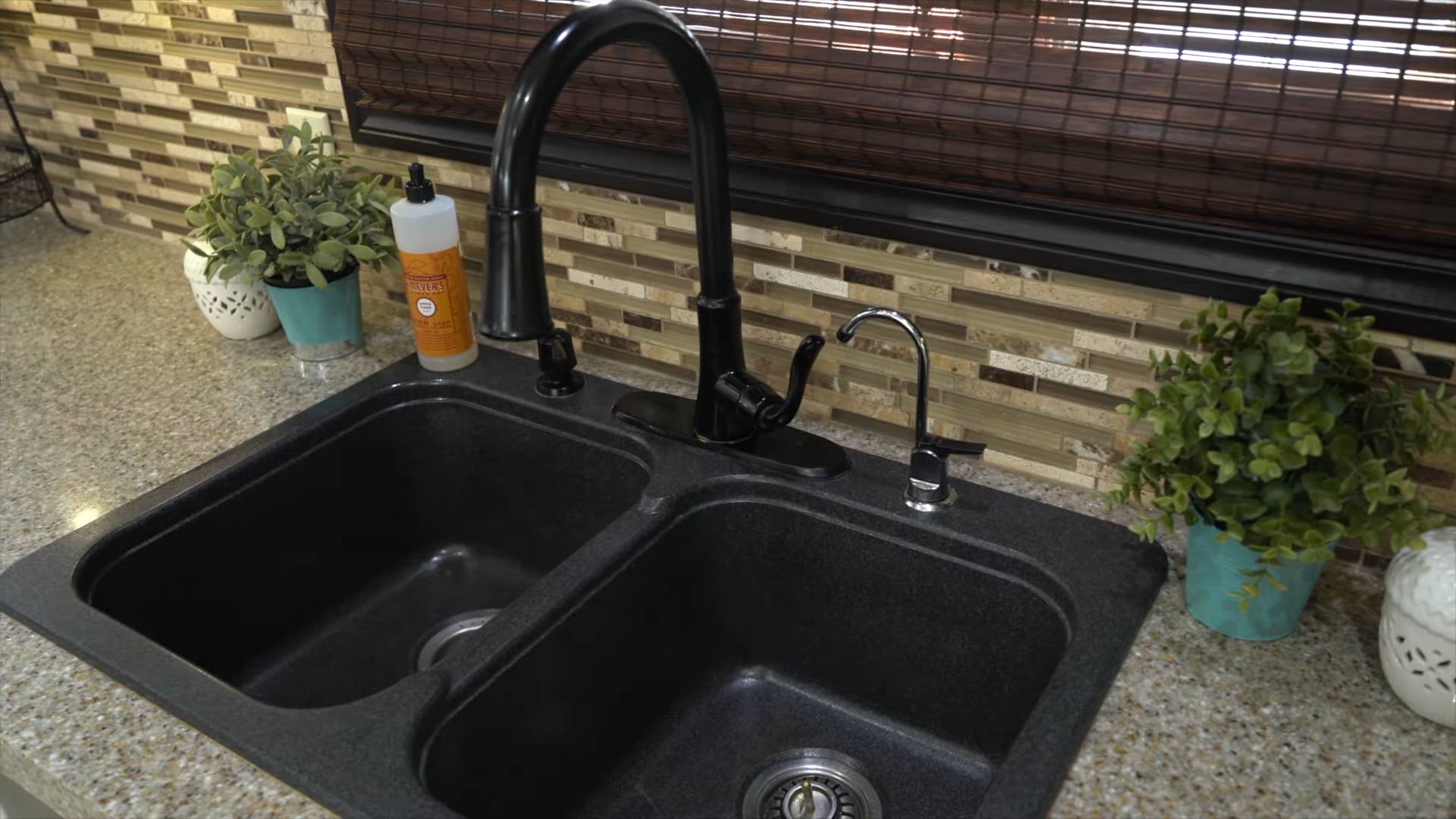 Olive oil cleaning stone steel